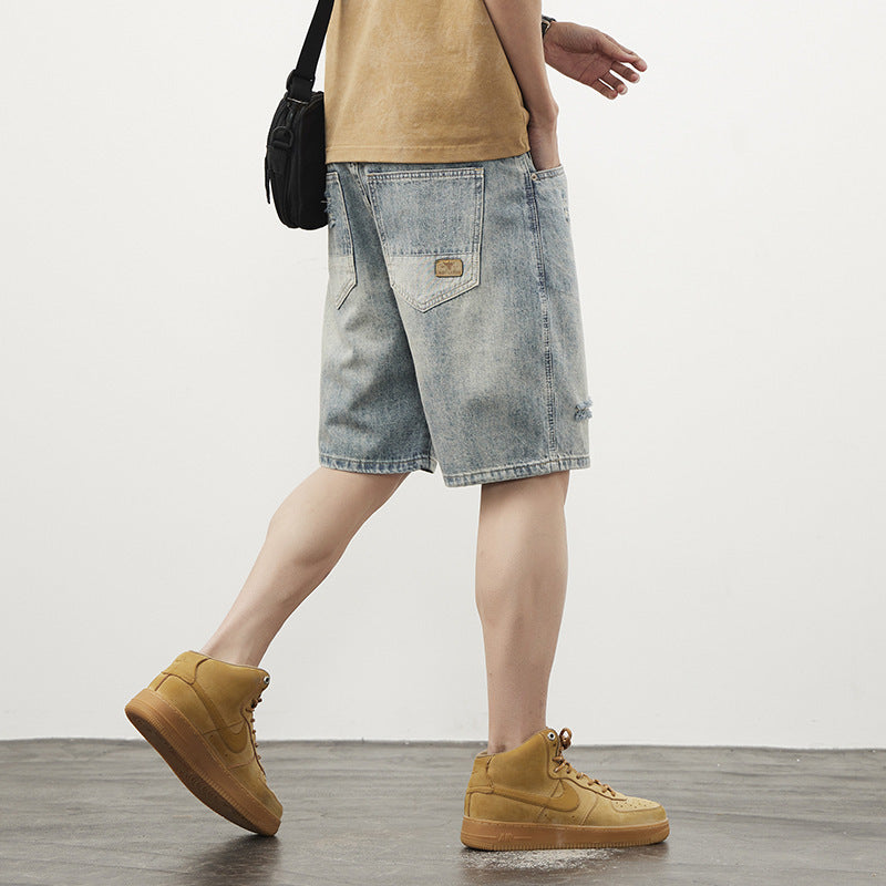 Distressed Drift Jorts