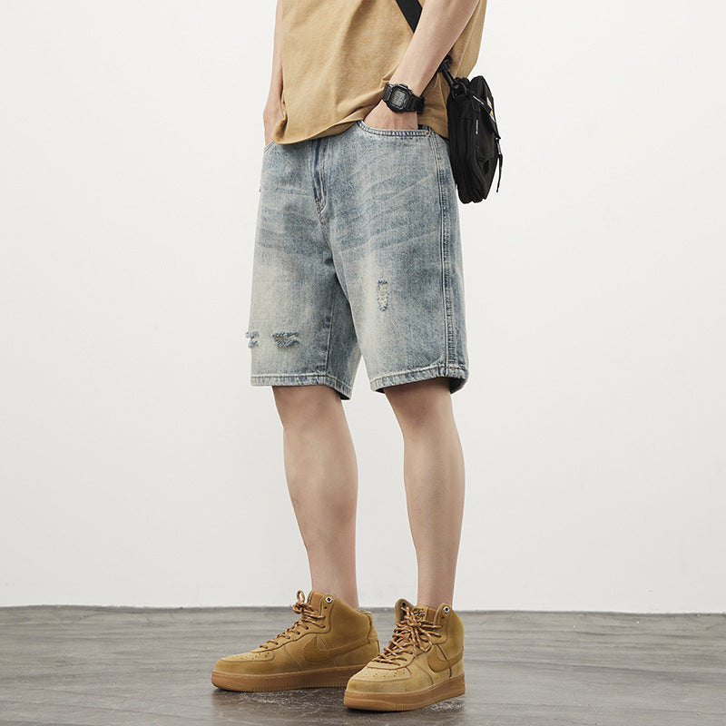 Distressed Drift Jorts