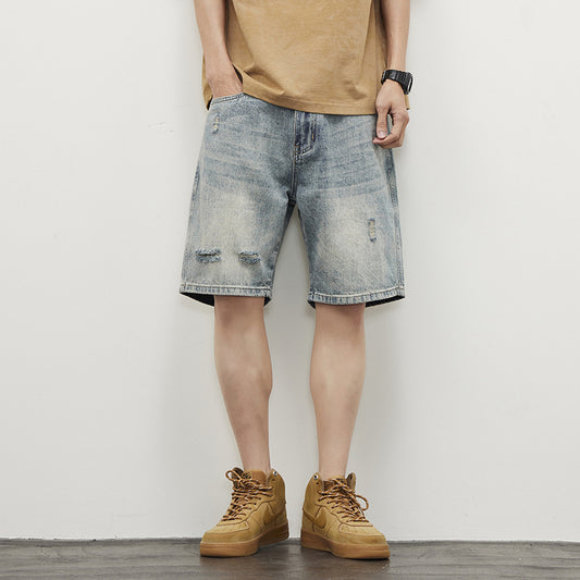 Distressed Drift Jorts