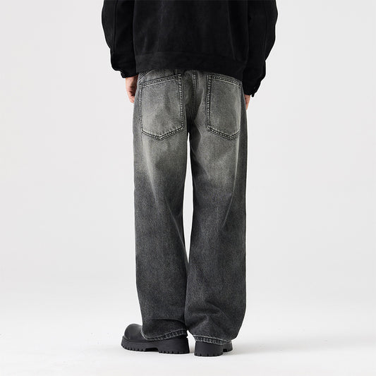 Black Ice Wide Leg Jeans
