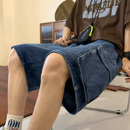 Work Denims Baggy Shorts