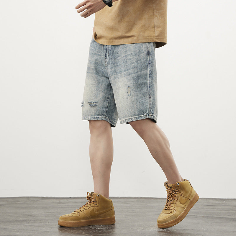 Distressed Drift Jorts